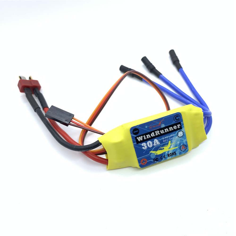 4PCS-Brushless-ESC-30A-Drehzahlregler-T-Plug-fuumlr-2212-Brushless-Motor-KT-SU27-RC-Flugzeug-FPV-Rac-1682004-2